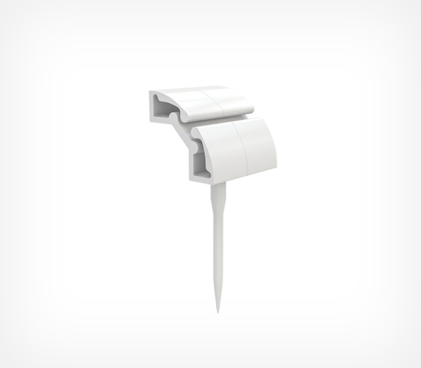 01_Иголочка белая MINISTICK white, Белый