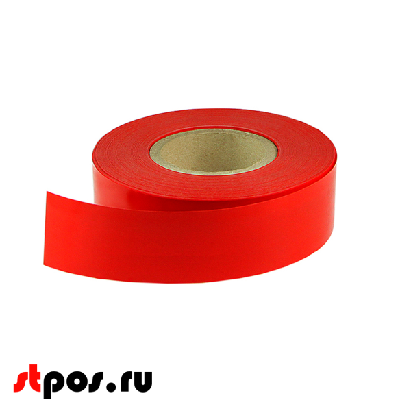00_Вставка цветная в ценникодержатель COLOR-INSERT60 (100м), Красный
