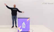 Промо-стойка в чемодане