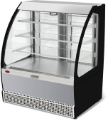 Холодильная витрина Veneto VSo-1,3 (нерж.) +1...+10