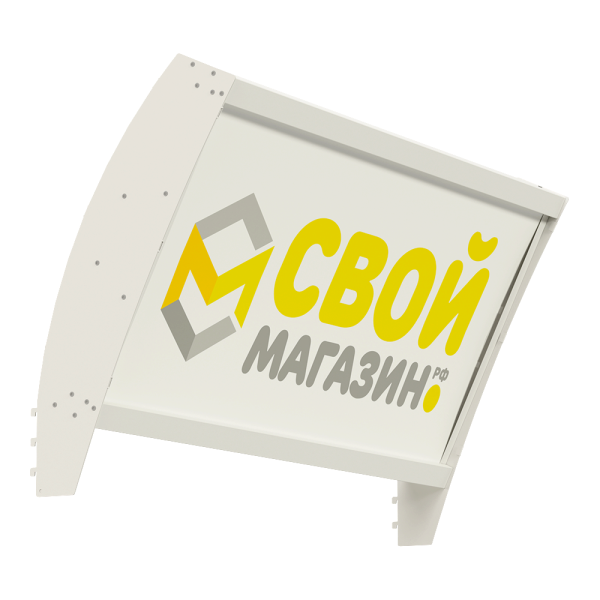 stpos_Фриз Хавирган 1250 мм, набор, Глянец, RAL9016 Белый