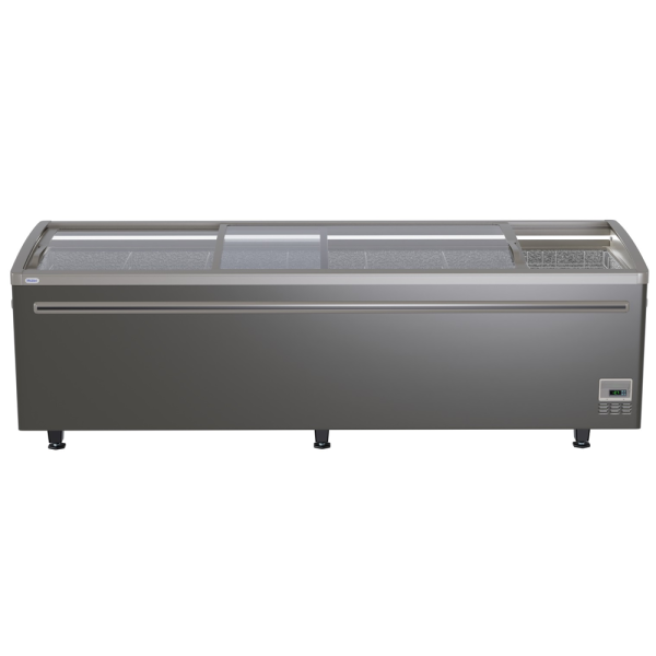 stpos_Морозильный ларь-бонета Haier GTS 2501 G, комбинированный, 2500х810х860 мм, Серый