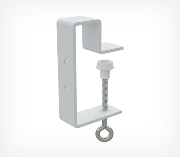 01_Струбцина с двумя отверстиями и отгибом CLAMP HOLE-L