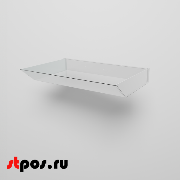 00_Экран отражатель для кондиционера с бортами, 950 мм, Акрил 3 мм 