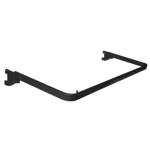 stpos_ Штанга из овальной трубы GLS 38 (30х15мм), 330х1200мм, Муар, Черный