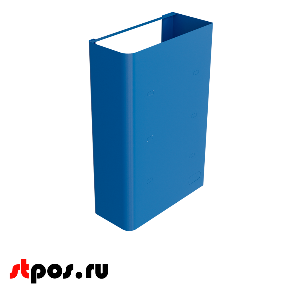 02_Тумба для кассового бокса МИНИМАРКЕТ и МИНИМАРКЕТ PLUS, RAL5005, Синий