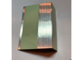 Алюминиевый профиль-ступень 50мм*28мм с износостойкой фотолюминесцентной лентой (ГОСТ) с изображение