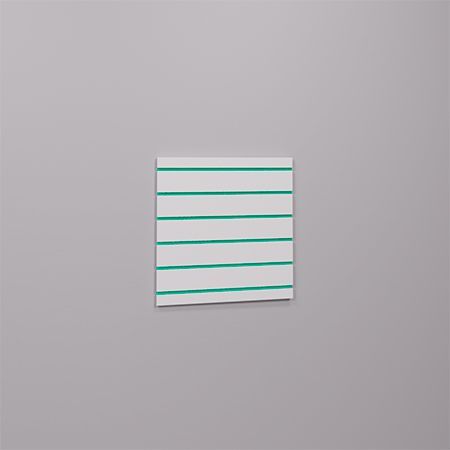 stpos_  Задняя панель Экономпанель с пластик. вставкой, для стоек GLS.001 (600х600х16мм)