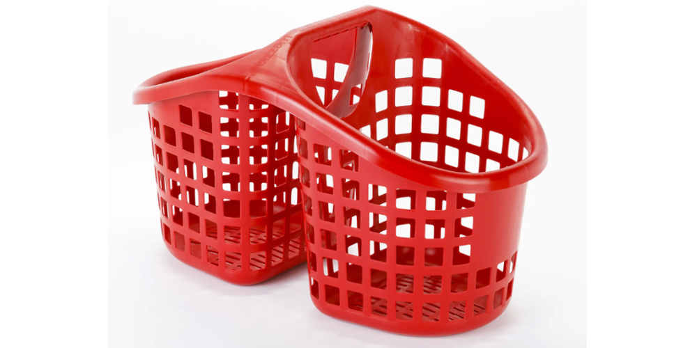 Двойная покупательская корзинка