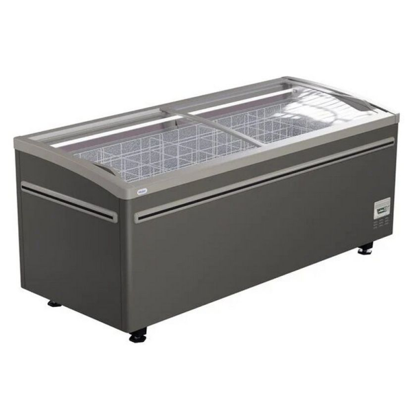 stpos_Морозильный ларь-бонета Haier GTS 1850 G, комбинированный, 1850х810х860 мм, Серый (RAL7037)