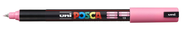 1_Маркер на водной основе POSCA PC-1MR, розовый (PINK - 13), 0.7 мм, игол. нак.