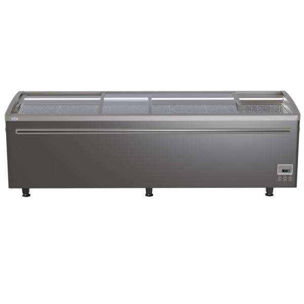stpos_Морозильный ларь-бонета Haier GTS 2101 G, комбинированный, 2104х810х860 мм, Серый