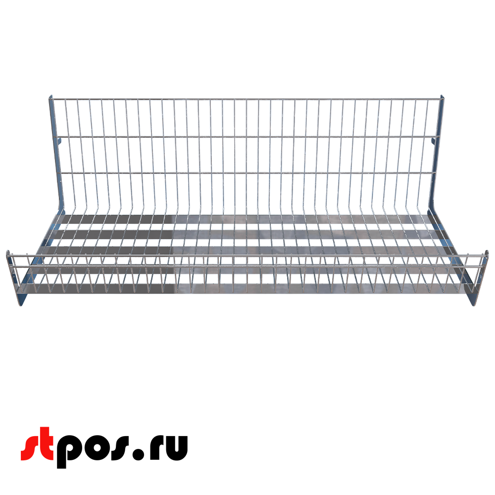 02_Основ.корзины однопоз.сетчатой навесной усиленной 500х1000х300 мм (унив.для 2550 сер),