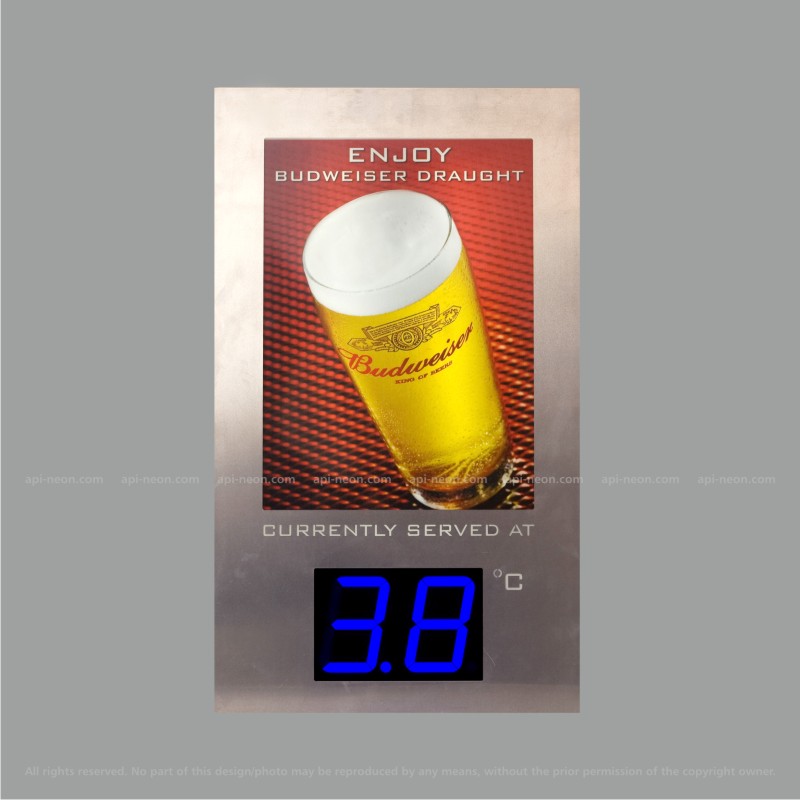 BUDWAISER термометр.jpg