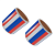 НАБОР Рулон этикетки самоклеящиеся, Флаг России, 20х30мм, 250шт в рулоне - 2 шт