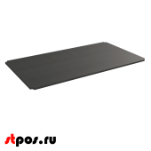Полка ЛДСП 1160х630 мм стола для распродаж, Черный графит Egger