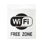 Табличка "Wi-Fi" 200х200 мм