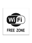 Наклейка "Wi-Fi" 200х200мм