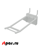 Крючки для крепления в перфорацию 4-6 мм HOOK-MP5 (двойной), 100 мм, Белый