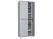 Медицинский шкаф двухстворчатый HILFE МД 2 1780/SS