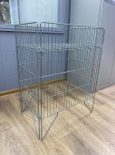 Корзина акционная 400х600 мм, h 780 мм, цинк, Нордика, комплект