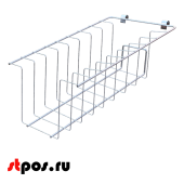 Кассета для сорочек 330*550*290мм, хром