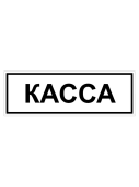 Табличка "Касса" на двустороннем скотче  300х100 мм