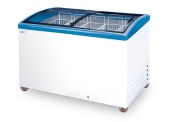 Морозильный ларь Италфрост CFТ400C гнутое стекло, без корзин, -18/-25, класс 4+