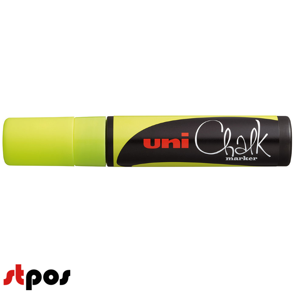 Маркер меловой Uni Chalk 17K 15мм клиновидный2