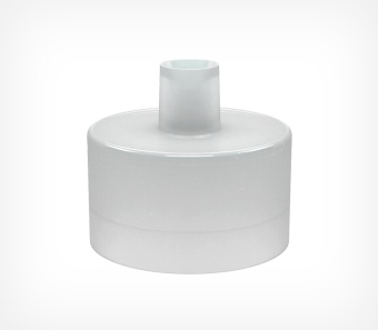 01_Основание ценникодержателя на бутылочную крышку 28 мм BOTTLE CAP, Белый