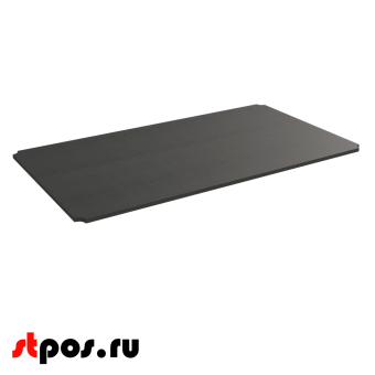 00_Полка ЛДСП 1160х630 мм стола для распродаж, Черный графит Egger