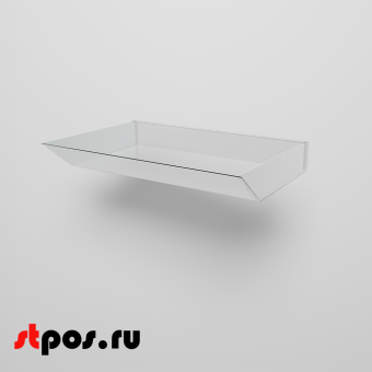 00_Экран отражатель для кондиционера с бортами, 950 мм, Акрил 3 мм 