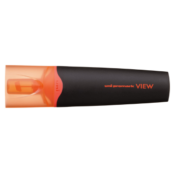 sk_Текстовыделитель клиновидный 1-5мм Uni Promark View, Оранжевый