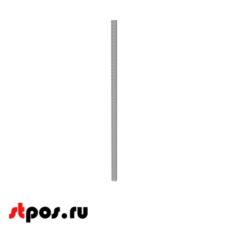 00_Стойка среднегрузовая 60х40мм (2мм), 1950мм, Глянец, RAL9016 Белый