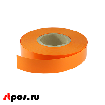 10_Вставка цветная в ценникодержатель COLOR-INSERT39 (100м), Оранжевый