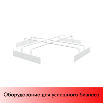 01_Квадрат 180 для крепления дисплеев, RAL9016, Белый