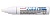 Маркер-краска PAINT PX-30 для письма по любой поверхности, толщина линии: 4-8,5мм,клиновидный,БЕЛЫЙ