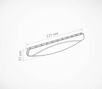 03_Держатель акрилового кармана ACR-HOLDER 210