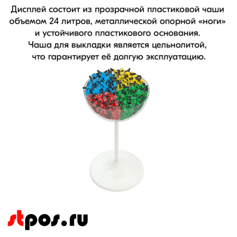 06_Дисплей UNIBOWL 24 л, Белый