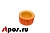 Ценники самоклеящиеся в рулоне, 30х20 мм, 325шт/рул, 100рул/кор, Оранжевый